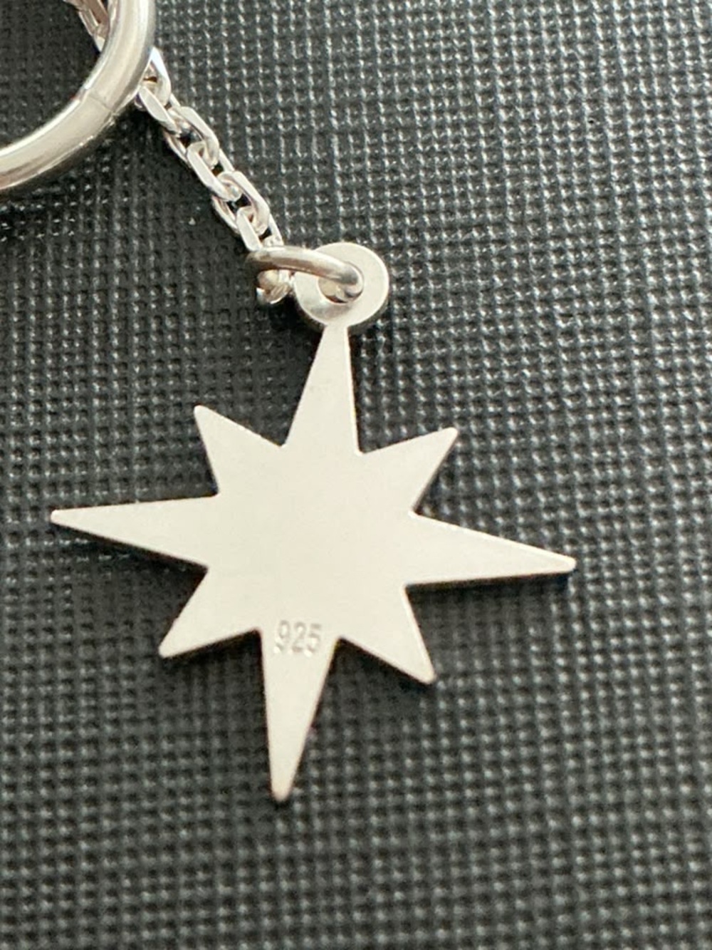 NEW 925 Peruvian Silver North Star Lariat Necklace 16"-18"